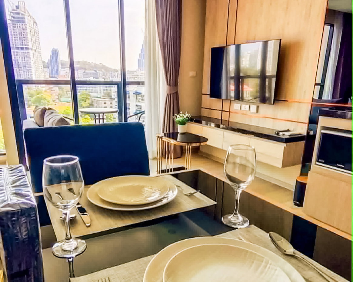 รูป The Panora Pratumnak Studio Condo for Rent High Floor Pattaya - รูปที่ 4/9