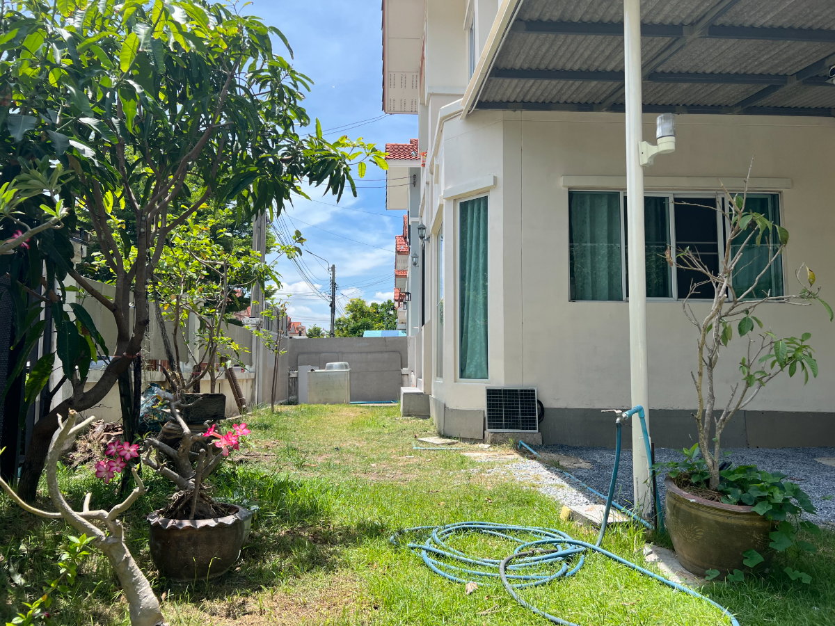 รูป ขายบ้านประชาอุทิศ บ้านฟ้ากรีนพาร์คธนบุรีรมย์ประชาอุทิศ สุขสวัสดิ์พระราม3 หลังริม 71.7ตารางวา พื้นที่สวน ทำเลต้นโครงการ ราคาถูกที่สุดในโครงการ 3.9ล้าน - รูปที่ 14/37