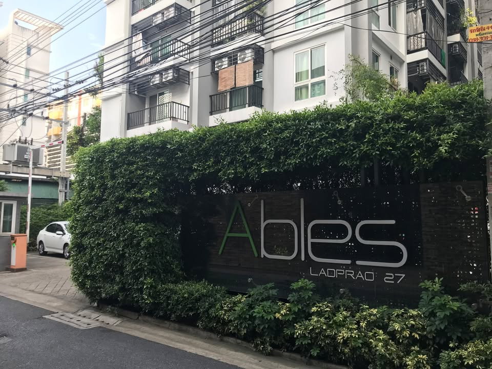 รูป ให้เช่า เอเบิล คอนโด ลาดพร้าว 27 ห้องมุม ใกล้ MRTลาดพร้าว - รูปที่ 13/13