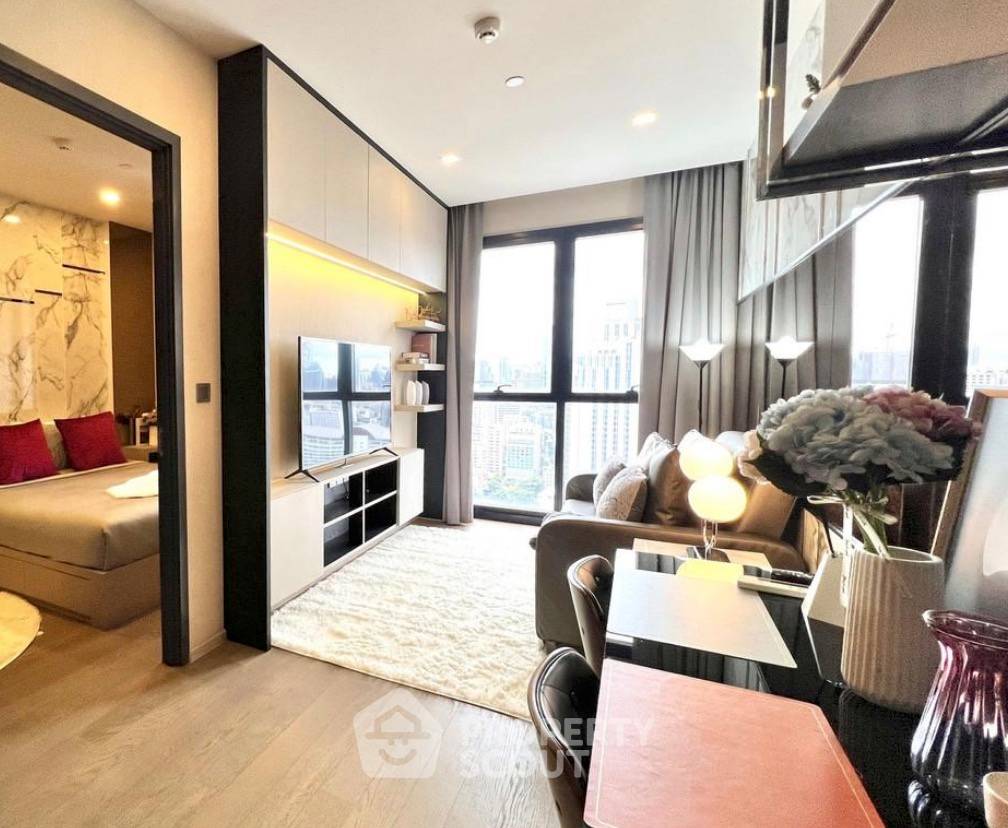 picture Well-Priced 1-BR 35 Sqm, 26th-Floor At Ashton Asoke, MRT Sukhumvit 70m (ID 2698492) - 1/4
