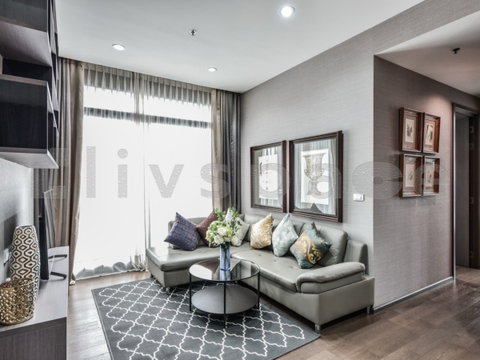 ▚ LK131ツ The Diplomat Sathorn [ชั้นสูงวิวไม่บล็อก • ห้องสวยพร้อมอยู่] - 2 ห้องนอน 2 ห้องน้ำ 77 ตร.ม.