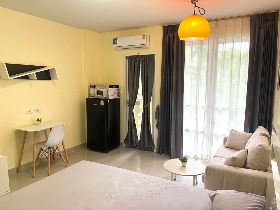 รูป I-HOUSE ลากูน่า การ์เด้น RCA | ใกล้ MRT พระราม 9, เพชรบุรี | 26 ตร.ม. | **ค่าเช่า 8,500 บาท** รับเฉพาะลูกค้าคนไทยค่ะ นัดชมแอดไลน์ ID : @property.ma - รูปที่ 1/8