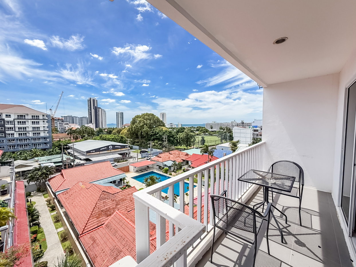 รูป New Nordic VIP 6 Sea View Studio Condo for Rent Pratumnak - รูปที่ 6/8