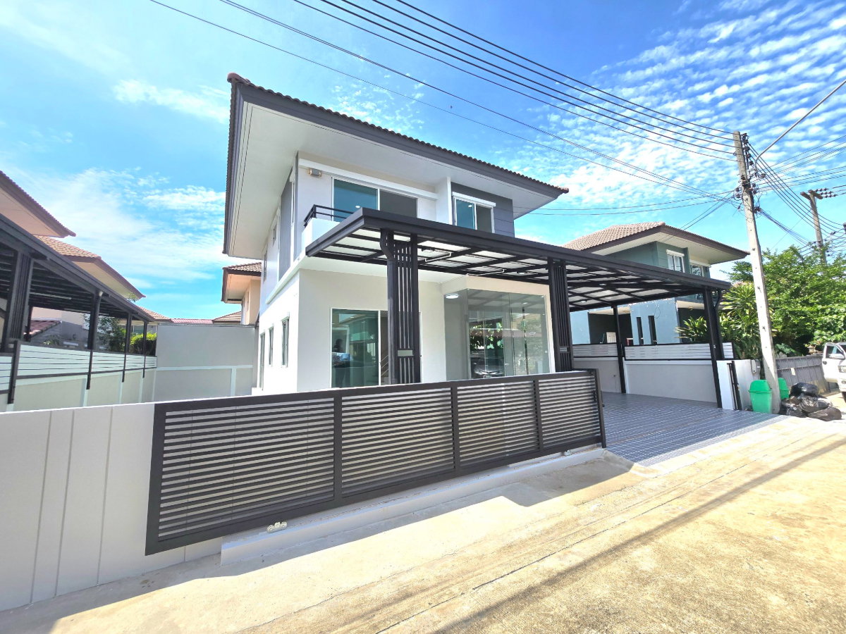รูป บ้านเดี่ยวหลังใหญ่ เนื้อที่กว้าง ราคาถูก หมู่บ้าน เดอะทรัสต์วิลล์ วัชรพล-หทัยราษฎร์ ซอยหทัยราษฎร์56 บึงคำพร้อย ลำลูกกา ปทุมธานี ทำเลดี พร้อมอยู่ - รูปที่ 2/33