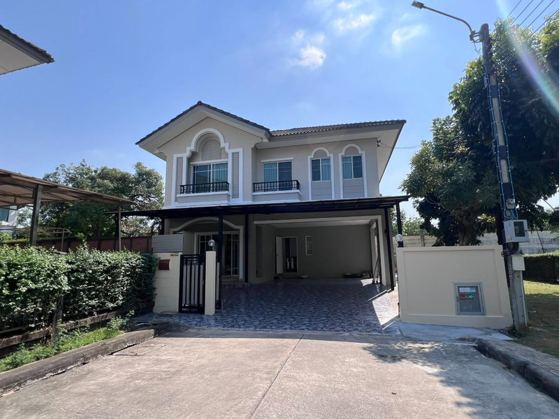 ขายบ้านเดี่ยว : 🔥 ขายบ้านเดี่ยวหรู ภัสสร เพรสทีจ อ่อนนุช (Passorn Prestige Onnut) | ใกล้ Airport Rail Link บ้านทับช้าง
