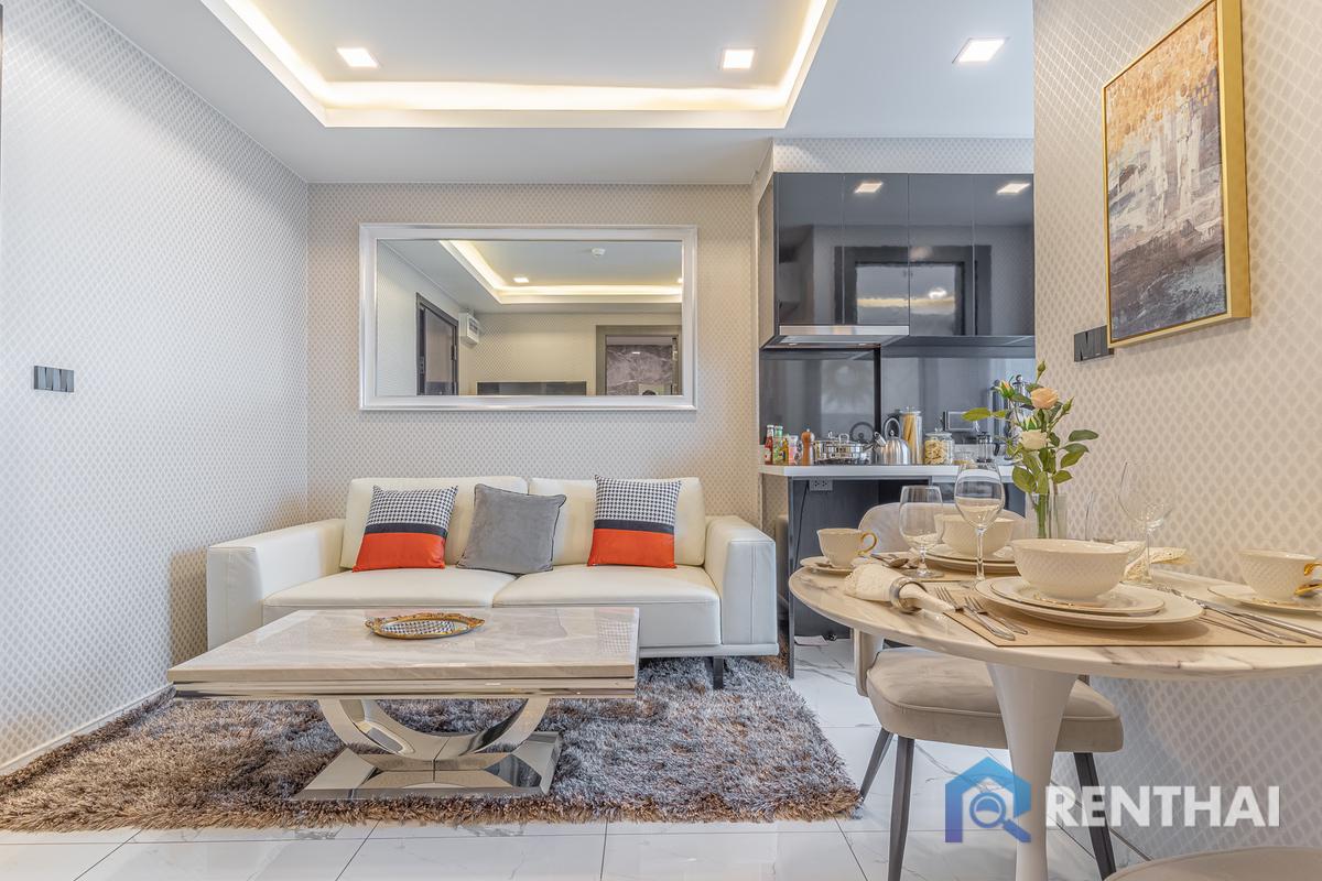 รูป คอนโดใจกลางเมืองพัทยา การันตรีค่าเช่า 7% ไม่ต้องบริหารเอง - รูปที่ 1/25