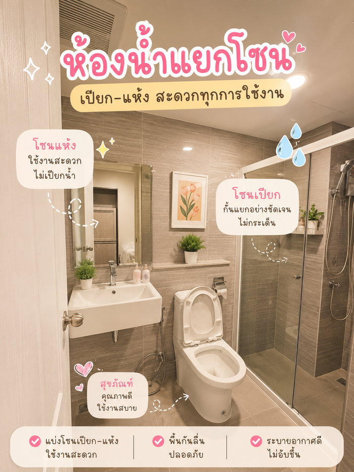 รูป ปล่อยเช่าห้องใหม่ Indeed Condo Park อมตะบ้านเก่า - รูปที่ 6/9