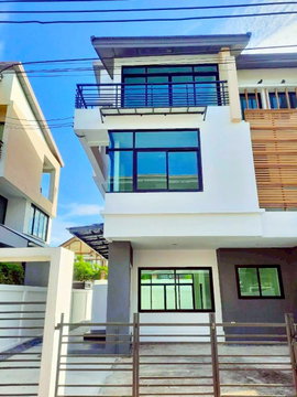 ถูกที่สุด บ้านแฝดขนาดใหญ่ 3ชั้น 5นอน 4น้ำ ใกล้ MRT บางรักใหญ่ 600ม. หน้ากว้าง 9เมตร สัมมากร เพลส ราชพฤกษ์ 2.9 กมตลาดสดท่าอิฐ 1.5 กม