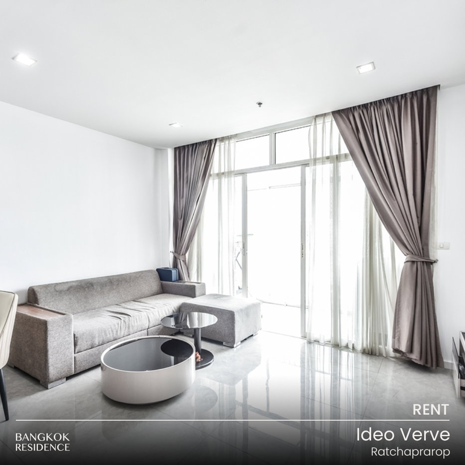 รูป เช่าคอนโด 🌠 Ideo Verve Ratchaprarop 2นอน 72ตร.ม. 30k 💚 ว่าง! ห้องใหญ่ เฟอร์ครบใกล้ ARL ราชปรารภ - รูปที่ 1/9