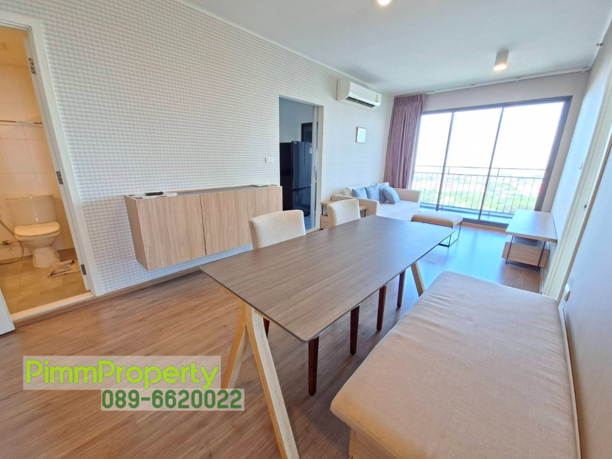 รูป ปล่อยเช่าคอนโดวิวโค้งน้ำ รีโนเวทพร้อมอยู่ สองห้องนอน ราคาดี U Delight Residence Riverfront Rama3 โทร 089-6620022 - รูปที่ 15/24