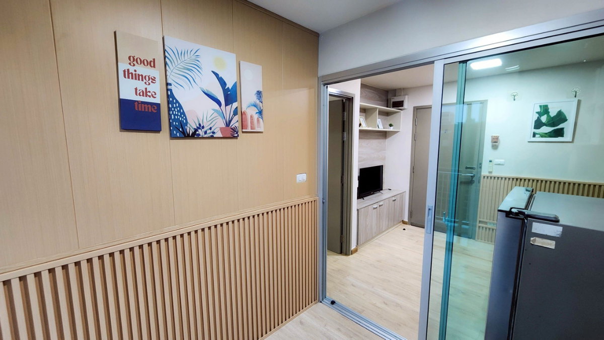 รูป 🚨ถูกที่สุด ขายด่วน! BE Condo รังสิต หลุดราคาพิเศษ 1.39 ล้าน | ใกล้ ม.กรุงเทพ 500 ม. | 1 Bedroom เฟอร์ครบ พร้อมอยู่  - รูปที่ 5/11