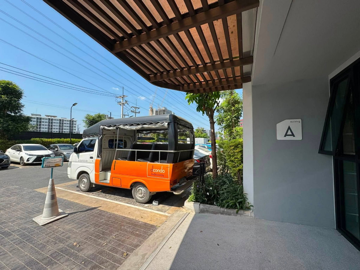 รูป ให้เช่าดีคอนโด ไฮด์อเวย์-รังสิต ตึก A 26.27 ตร.ม.เฟอร์ครบ ตรงข้ามธรรมศาสตร์รังสิต (TR1329) - รูปที่ 12/13