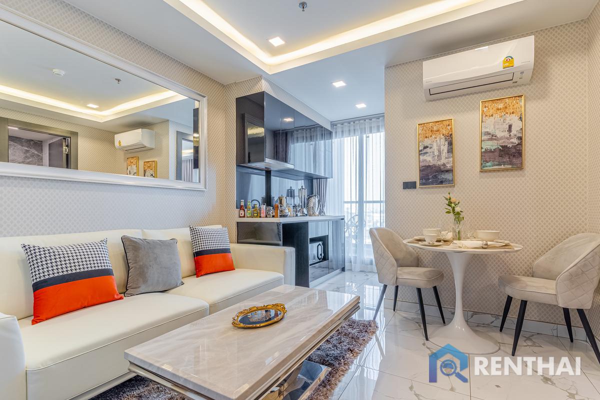 รูป คอนโดใจกลางเมืองพัทยา การันตรีค่าเช่า 7% ไม่ต้องบริหารเอง - รูปที่ 8/25