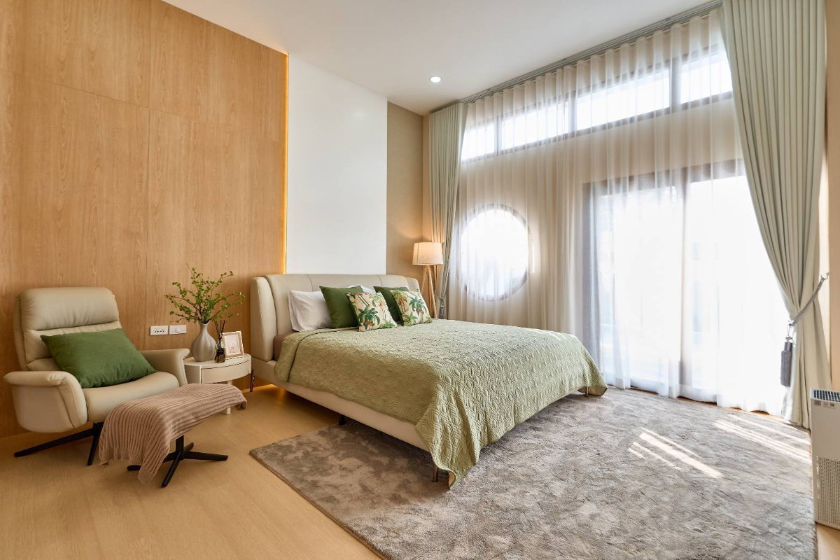 รูป ขายบ้านสร้างใหม่ สไตส์ญี่ปุ่น มูจิ มินิมอล สันผักหวาน หางดงเชียงใหม่ ใกล้ตัวเมือง - SW003798 - รูปที่ 21/27