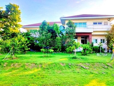Houses for sale Sam Khok Pathumthani : For Sale House , The Lagoon 1-2 , nice view , corner unit , river view , wide frontage , Thai Ko , Sam Khok , Pathum Thani , CX-159668 ✅ Live chat with us ADD LINE @connexproperty ✅