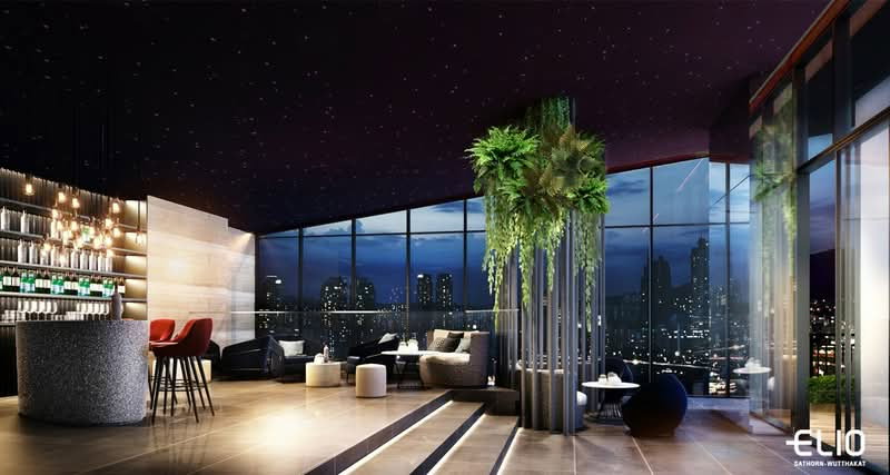รูป ขายคอนโด Elio Sathorn - Wutthakat ส่วนกลางอลังการ เฟอร์ครบ พร้อมอยู่ !! - รูปที่ 20/21