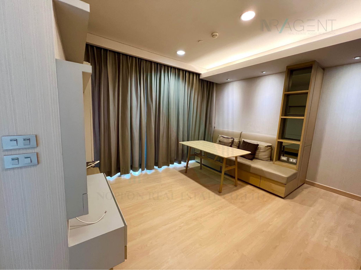 รูป 🚩 ให้เช่าคอนโด เดอะ ลุมพินี 24 อาคาร 1 ชั้น 20 1 ห้องนอน ขนาด 56.00 ตรม ใกล้ รพ.เทพธารินทร์ - รูปที่ 7/8