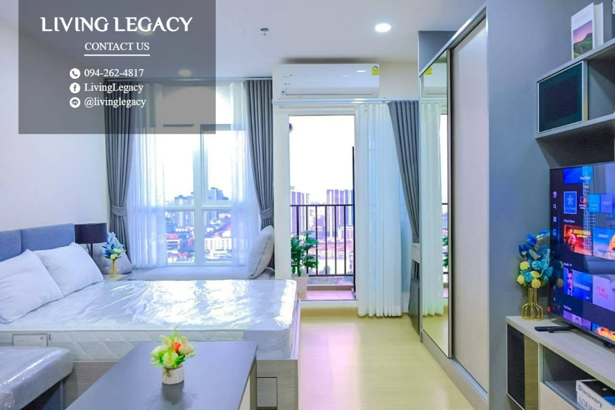 รูป TGPXKZ เช่าด่วน คอนโด Supalai Veranda Ramkhamhaeng 28 ตร.ม. | ชั้น 31 | 1 ห้องนอน | 1 ห้องน้ำ | 12,000 บาท/เดือน | LINE: @livinglegacy - รูปที่ 2/9