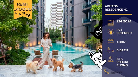 🌿 Duplex หรู Pet-Friendly 🐾 ฟีล Pool Access ใจกลางพร้อมพงษ์ 💚 3 ห้องนอนสุด private ใกล้ BTS 🚆 เหลือ 140K/เดือน ✨