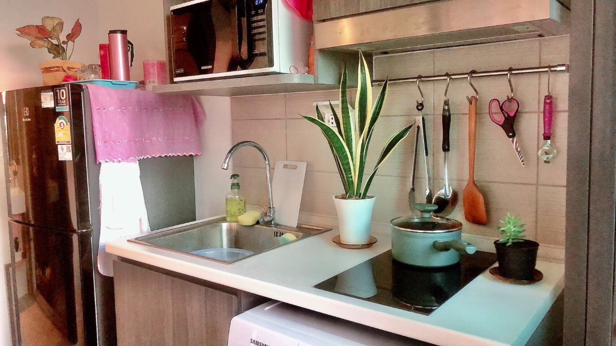 รูป 🌿🏙️ FOR RENT: Elio Del Nest — MODERN HIGH-FLOOR LIVING! 💰 Rental Price: 10,000 THB/month!! - รูปที่ 8/18