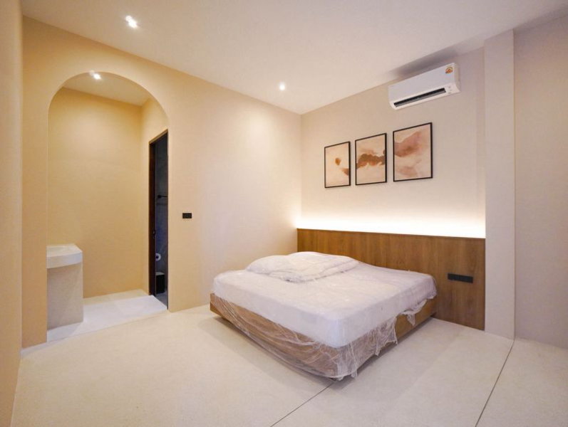 รูป บ้านเดี่ยวพูลวิลล่าใหม่เอี่ยม สไตล์มินิมอล พร้อมอยู่ ทำเลดี ศรีราชา - รูปที่ 13/20