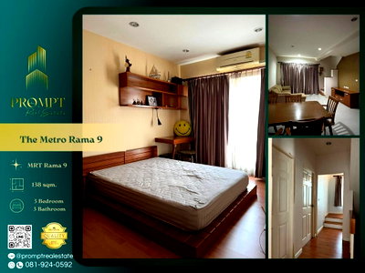 บ้านเดี่ยวให้เช่า : ST14005 - The Metro Rama 9 : MRT Rama 9