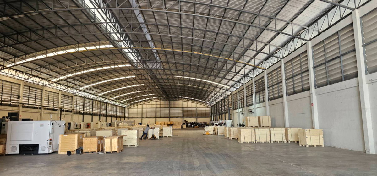 รูป AR060ให้เช่าโรงงาน – โกดังและสำนักงาน 3ชั้น  ขนาดโกดัง 3,330 ตารางเมตร  ต.นาดี สมุทรสาคร  โรงงานมีเนื้อที่ขนาด 3,330 ตารางเมตรพร้อม อ๊อฟฟิต 3 ชั้น    - รูปที่ 5/5