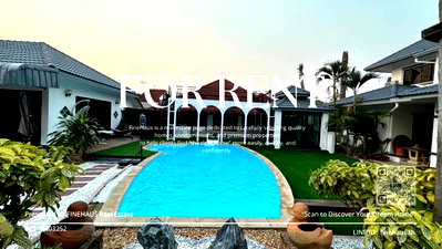 Houses for rent Payap University (Mae Khao Campus) : R-112 Private Pool Villa for Rent Pimuk Village, Chiang Mai