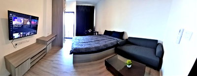 คอนโดให้เช่า : PFD-04551 ให้เช่าคอนโด ไนท์บริดจ์ สุขุมวิท-เทพารักษ์ (Knightsbridge Sukhumvit-Thepharak)ห้องสวย แต่งครบพร้อมอยู่ ใกล้ BTS ทิพวัล และ BTS สำโรง 🏙️✨