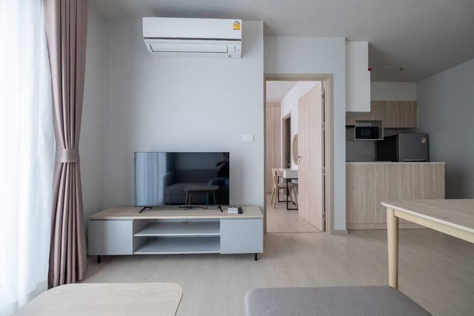 รูป  2 ห้องนอน 2 ห้องน้ำ 1 ห้องทำงาน (ปรับเป็นห้องนอนที่ 3 ได้  Nue Mega Plus Bangna (นิว เมกาพลัส บางนา) ทิศตะวันออก ห้องมุมชั้น 28 66.5 ตรม. - รูปที่ 12/19