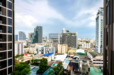 Condos for rent : FOR RENT condo , The Line Phahol-Pradipat , Duplex , nice view , BTS-Saphan Khwai , Sam Sen Nai , Phaya Thai , Bangkok , CX-03811 ✅ Live chat with us ADD LINE @connexproperty ✅