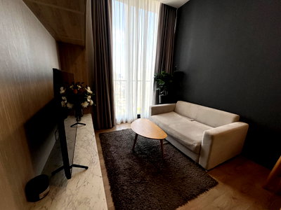 Condos for rent : 🔥25K🔥- 1 Bed Nice Room High Fl. 25+ Good Location Close to BTS Asok & MRT Sukhumvit at Noble BE19 Condo / For Rent