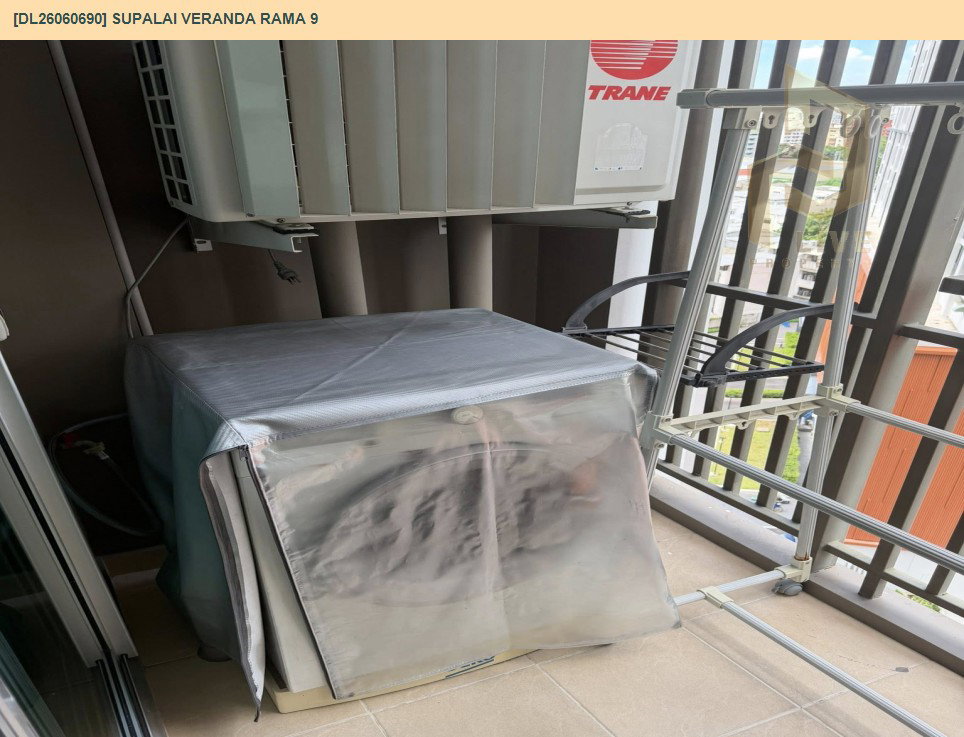 รูป DL26060690 ให้เช่าคอนโด ศุภาลัย เวอเรนด้า พระราม 9 (Supalai Veranda Rama 9) ใกล้  MRT พระราม 9 พร้อมเข้าอยู่ โทรด่วน 0653619502 LineID @952jdxxk - รูปที่ 7/7
