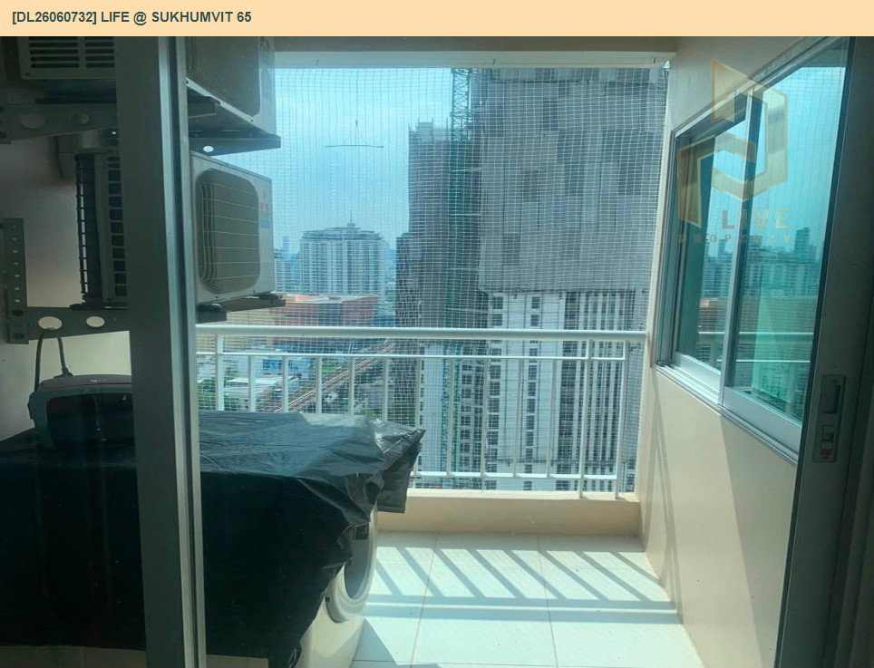 รูป DL26060732 ให้เช่าคอนโด ไลฟ์ แอท สุขุมวิท 65 (Life @ Sukhumvit 65) ใกล้ BTS พระโขนง พร้อมเข้าอยู่ โทรด่วน 0638692663 LineID @952jdxxk - รูปที่ 6/7