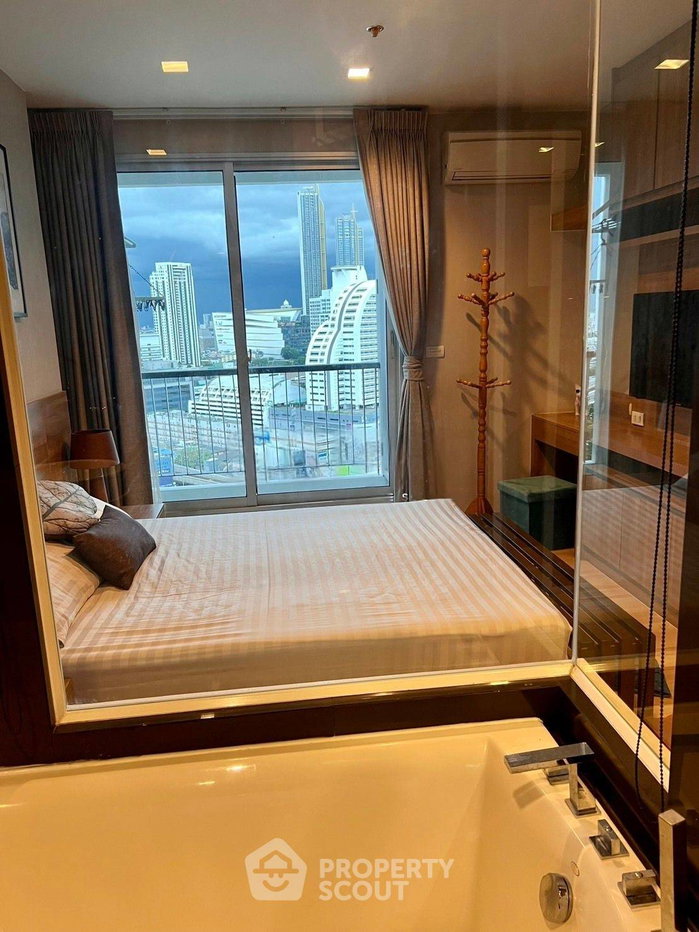 รูป คอนโด 1 ห้องนอน Rhythm Sathorn ชั้น 15 ขนาด 45 ตร.ม. ใกล้ BTS สะพานตากสิน 300 ม. (ID 2735441) - รูปที่ 9/21