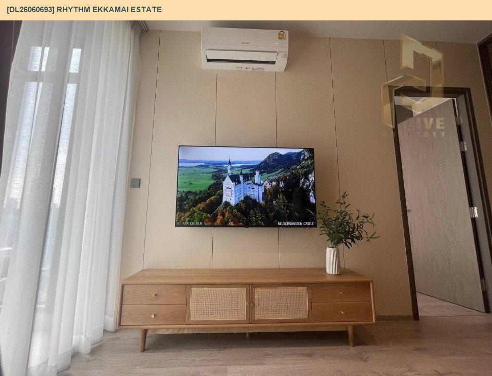 รูป DL26060693 ให้เช่าคอนโด ริธึ่ม เอกมัย เอสเตท (RHYTHM EKKAMAI ESTATE) ใกล้ BTS เอกมัย พร้อมเข้าอยู่ โทรด่วน 0638692663 LineID @952jdxxk - รูปที่ 5/10