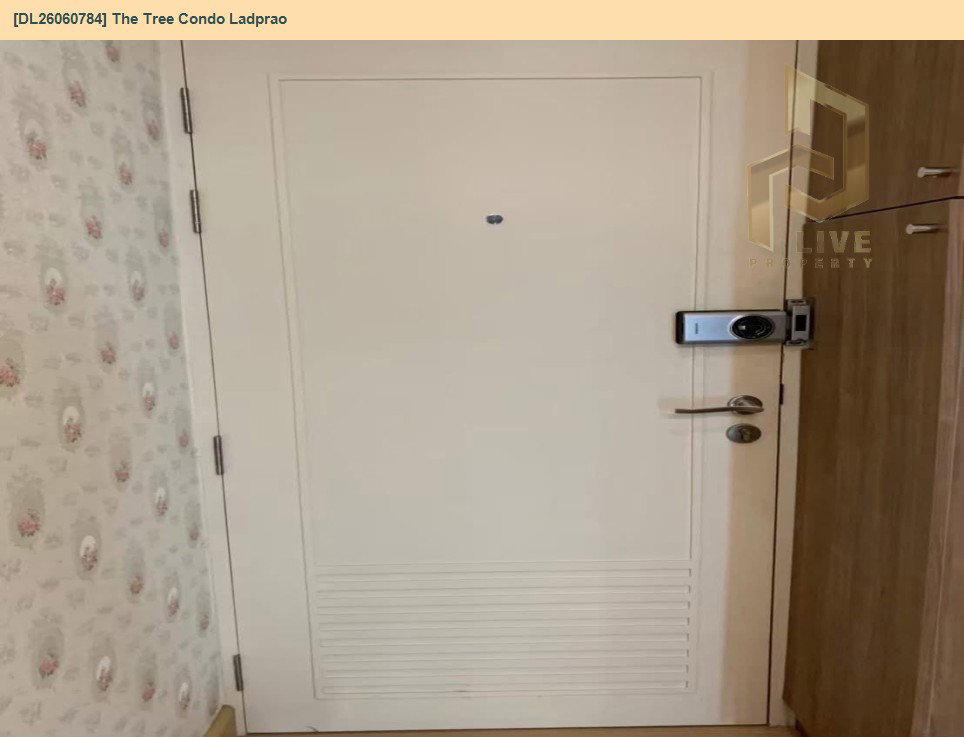 รูป DL26060784 ให้เช่าคอนโด เดอะ ทรี คอนโด ลาดพร้าว (The Tree Condo Ladprao) ใกล้ BTS ห้าแยกลาดพร้าว พร้อมเข้าอยู่ โทรด่วน 0638692663 LineID @952jdxxk - รูปที่ 10/10