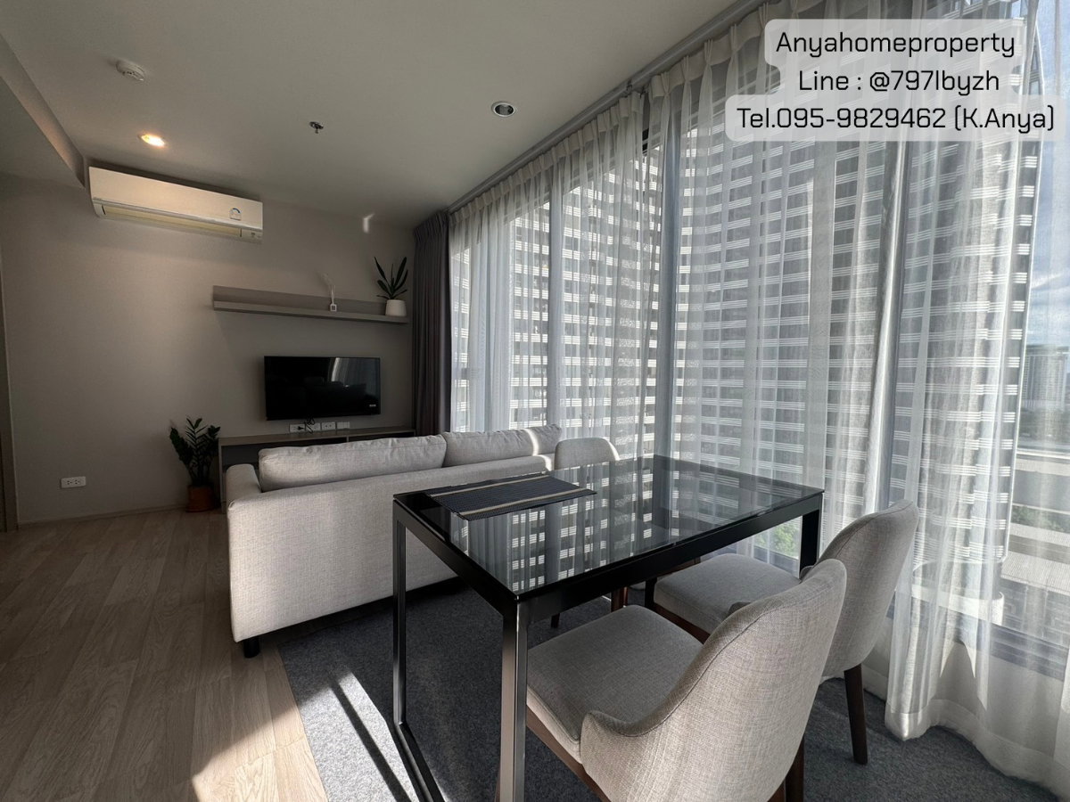 รูป Ideo Mobi Sukhumvit Eastpoint ห้อง 2 นอน 53 ตร.ม. เฟอร์ครบ ใกล้ BTS บางนา 250 ม. เพียง 27,000 บาท/เดือน - รูปที่ 3/7