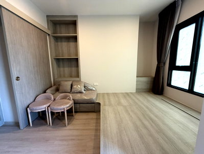 คอนโดให้เช่า : [FOR RENT] ให้เช่าคอนโด COBE รัชดา-พระราม 9 ห้องสตูดิโอขนาดใหญ่ 27.3 ตร.ม. ชั้น 7 พร้อมเข้าอยู่