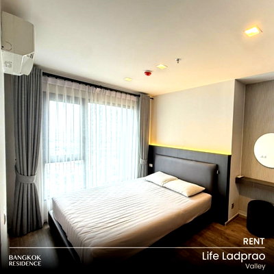Condos for rent : Rental Condo 🔥 Life Ladprao Valley, 2BR 48 sq.m. 31K 🔥 Beautiful Unit, Good Price, Near BTS Ha Yaek Lat Phrao 