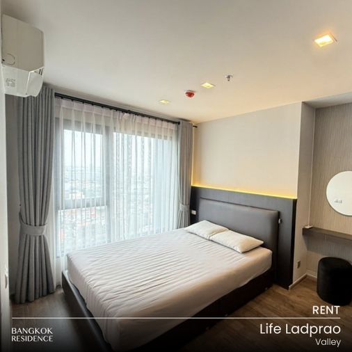 เช่าคอนโด 🔥 Life Ladprao Valley 2นอน 48ตร.ม. 31k 🔥 ยูนิตสวย ราคาดี ใกล้ BTS ห้าแยกลาดพร้าว