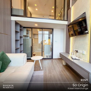 รูปภาพ Rental Condo 🌇 So Origin Kaset Interchange, 1BR 37 sq.m. 30K Rare! High Floor Beautiful Unit 🏫 Near BTS Kasetsart University