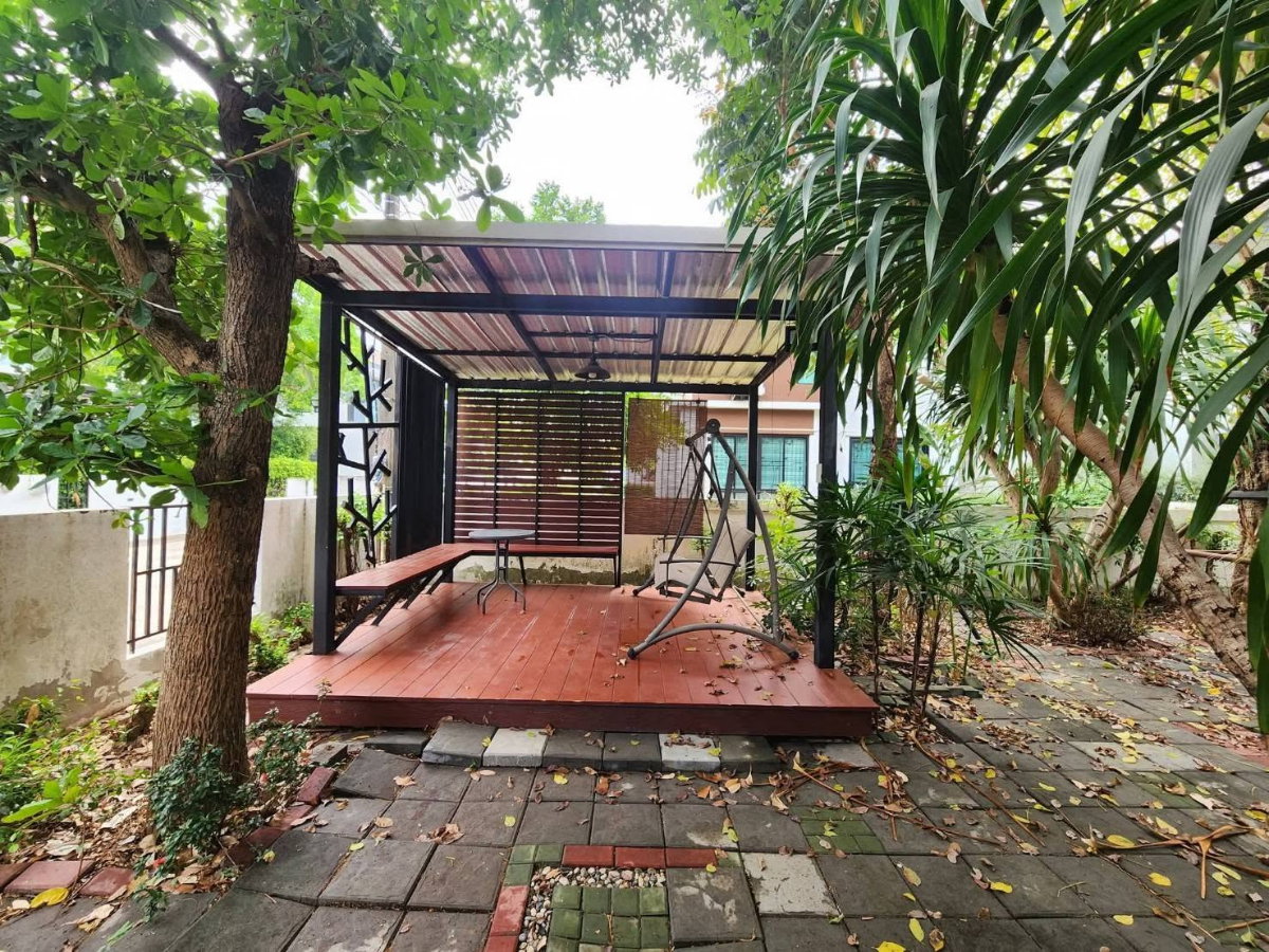 รูป บ้านเดี่ยว 2 ชั้น 3 ห้องนอน 3 ห้องน้ำ บนที่ดิน 60 ตารางวา ตกแแต่งพร้อมเฟอร์นิเจอร์ - รูปที่ 2/6