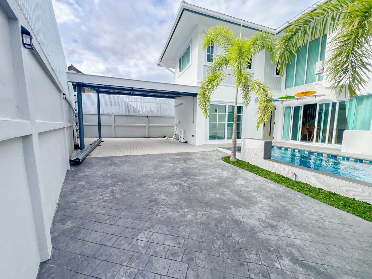 รูป ให้เช่า Pool Villa 2 ชั้น พร้อมสระว่ายน้ำส่วนตัว ใกล้โรงเรียนนานาชาติ #A5-V0057 - รูปที่ 22/23