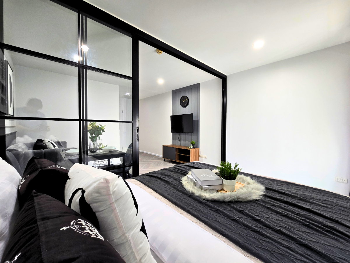 รูป ห้องมุม แต่งสวยพร้อมอยู่ สงบไม่วุ่นวาย - รูปที่ 7/21