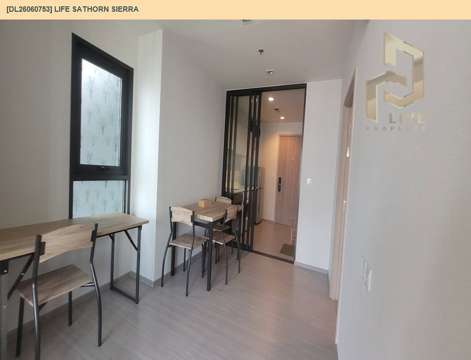 รูป DL26060753 ให้เช่าคอนโด ไลฟ์ สาทร เซียร์รา (Life Sathorn Sierra) ใกล้ BTS ตลาดพลู พร้อมเข้าอยู่ โทรด่วน 0614453194 LineID @952jdxxk - รูปที่ 15/16