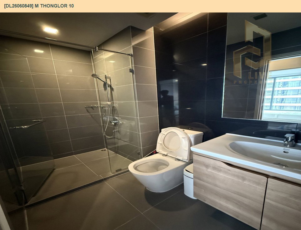 รูป DL26060849 ให้เช่าคอนโด เอ็ม ทองหล่อ 10 (M Thonglor 10) ใกล้ BTS เอกมัย พร้อมเข้าอยู่ โทรด่วน 0653619502 LineID @952jdxxk - รูปที่ 12/13