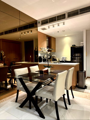 คอนโดให้เช่า : The Empire Place ให้เช่า 1 ห้องนอน พื้นที่ห้องกว้าง 65 ตร.ม พร้อมเฟอร์นิเจอร์ เครื่องใช้ไฟฟ้า วิวเมือง ใกล้BTS Saint Louis ,BTS Chognonsi 