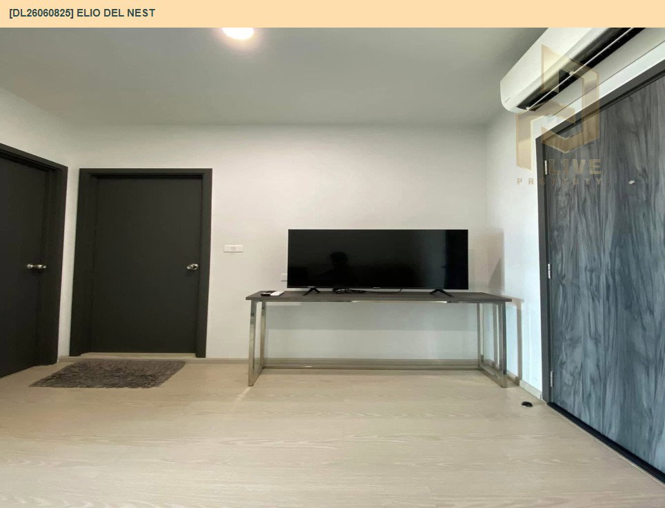 รูป DL26060825 ให้เช่าคอนโด เอลลิโอ เดล เนสท์ (Elio Del Nest) ใกล้ BTS อุดมสุข พร้อมเข้าอยู่ โทรด่วน 0653619502 LineID @952jdxxk - รูปที่ 4/10