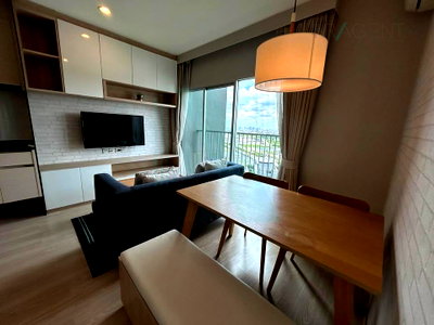 Condos for rent : 🚩 For Rent Condo NOBLE REVOLVE RATCHADA Building 1, Floor 24,2 bed room, Room size 54 sqm